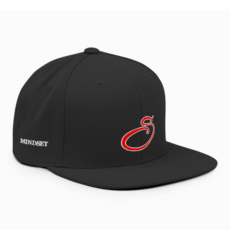 SC Logo Classic Snapback - Black/Red