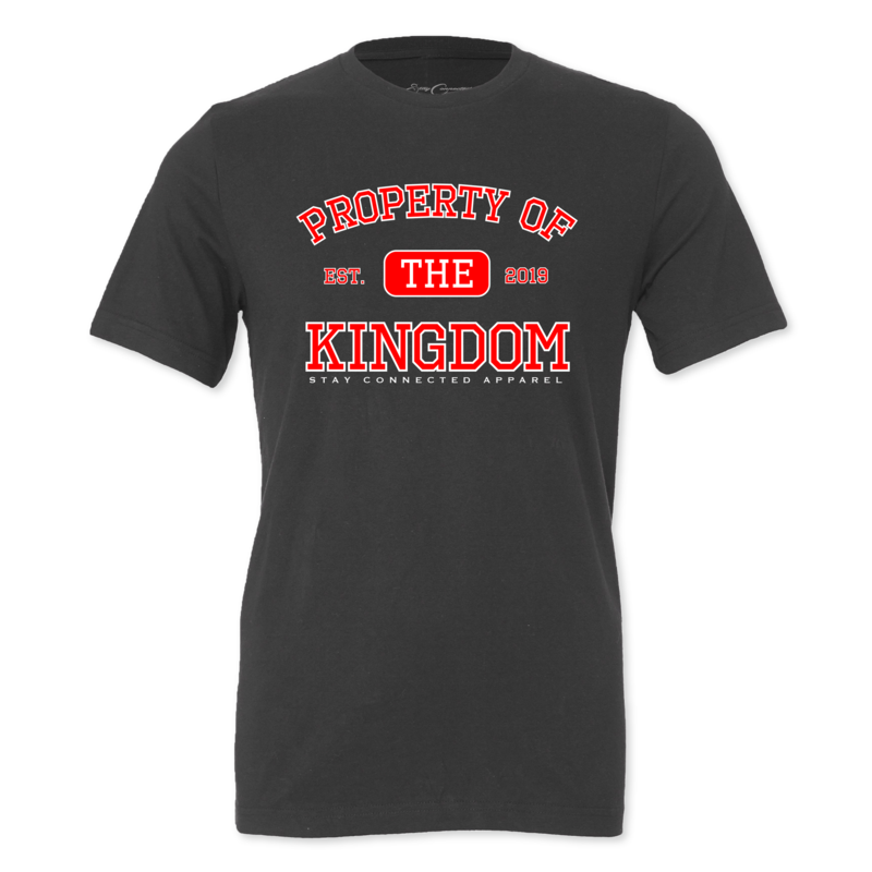 Property of The Kingdom Tee (Dark Grey)