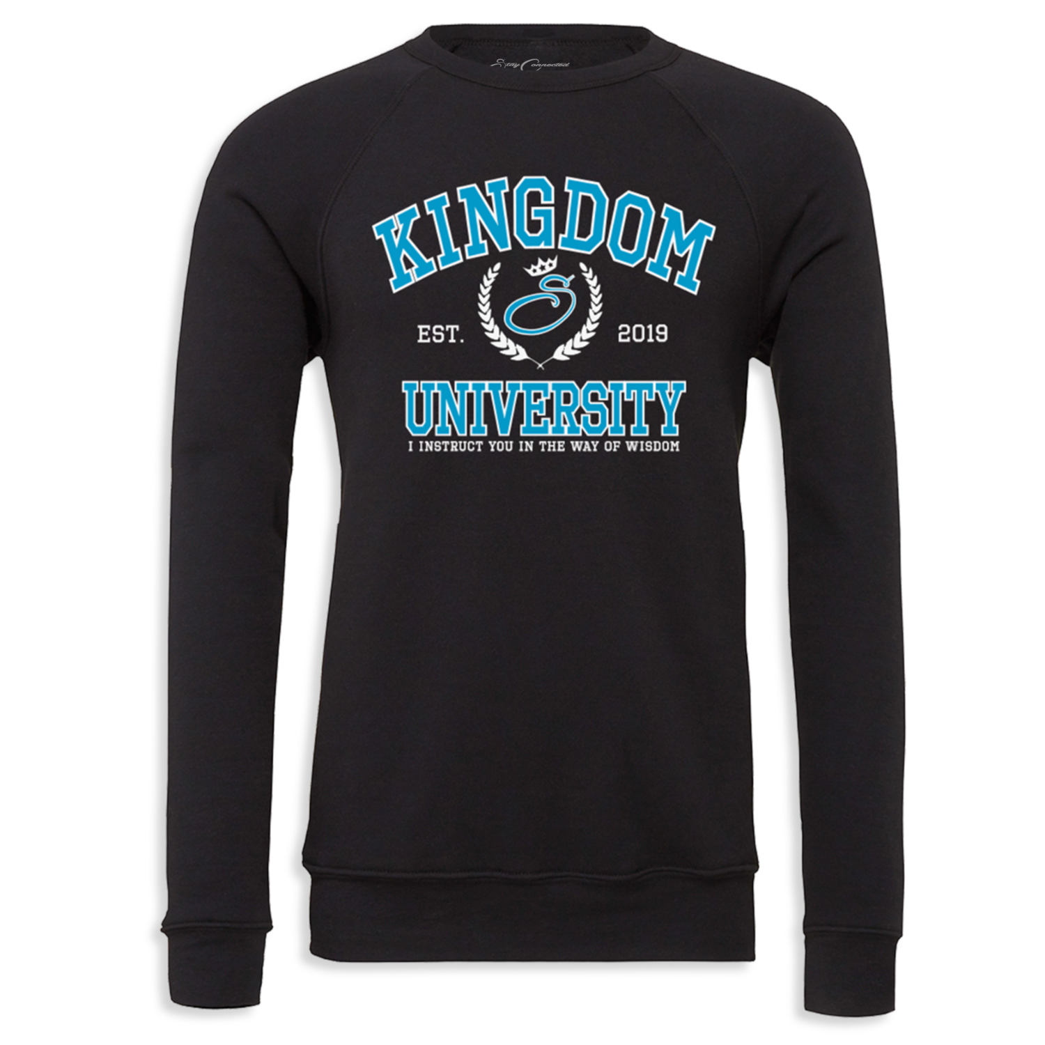 Kingdom University (Raglan Pullover Sweatshirt)