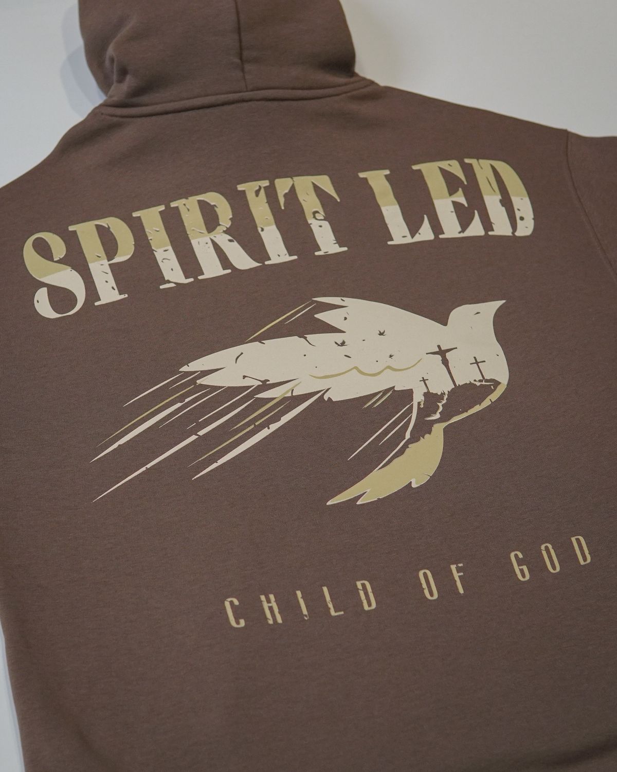Spirit-Led Hoodie (Walnut)