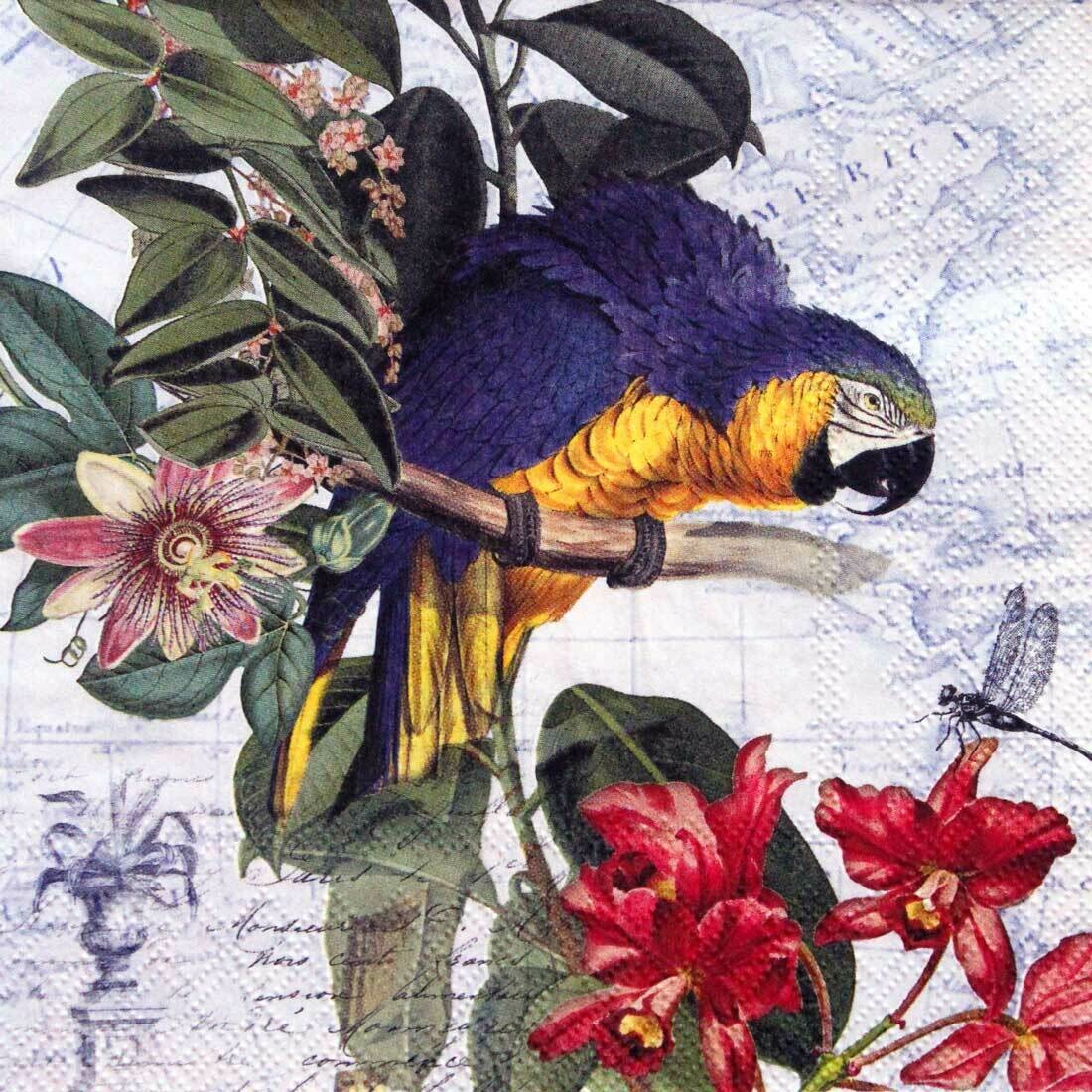 Decoupage Paper Napkins - Bird - Ara (1 Sheet)