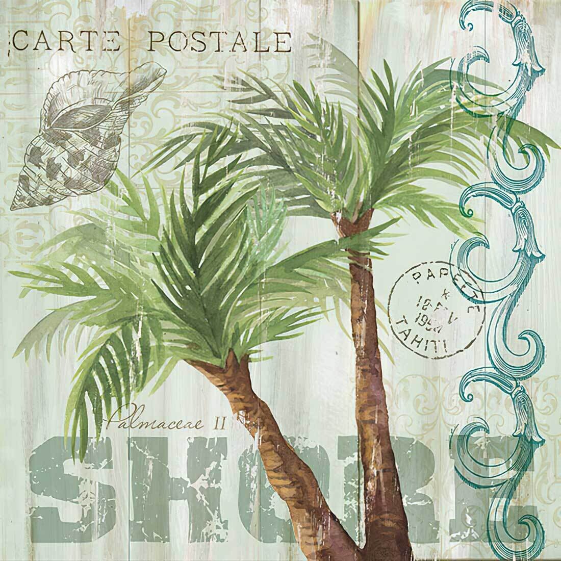 Decoupage Paper Napkins - Palm Trees 13x13 (1 Sheet) Out of Stock