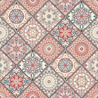 Decoupage Paper Napkins - Pattern - Mandala Boho Chic Style (1 Sheet)