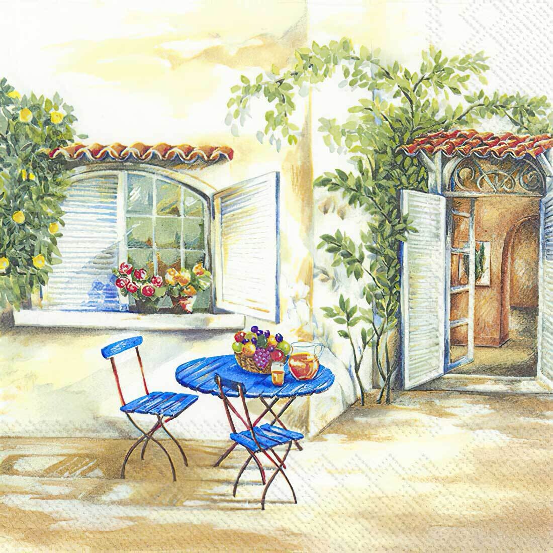 Decoupage Paper Napkins - Outdoor/Scenic - Toscana Feeling (1 Sheet) Out of Stock