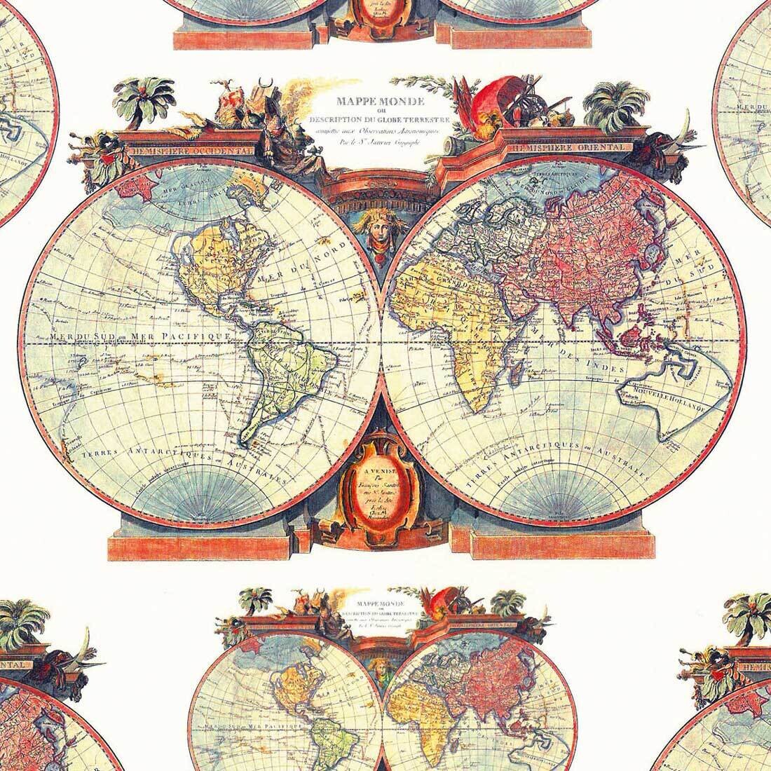 Decoupage Paper Napkins - Other - Mondo Globe (1 Sheet)