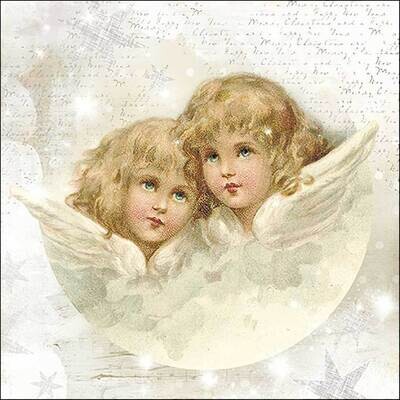 Decoupage Paper Napkins - Vintage - Angels (1 Sheet)
