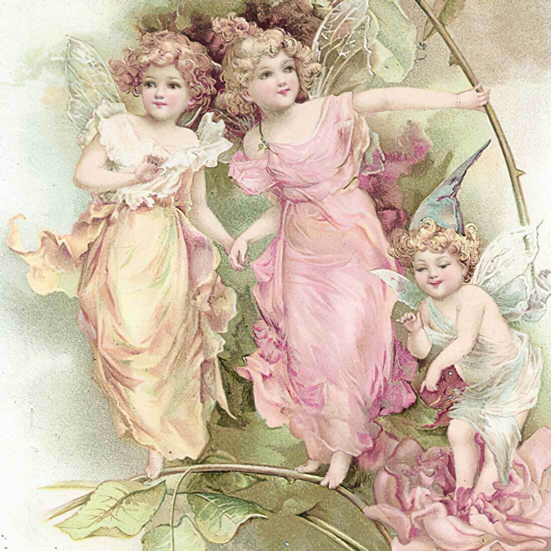 Decoupage Paper Napkins - Vintage - Angels (1 Sheet) Out of Stock