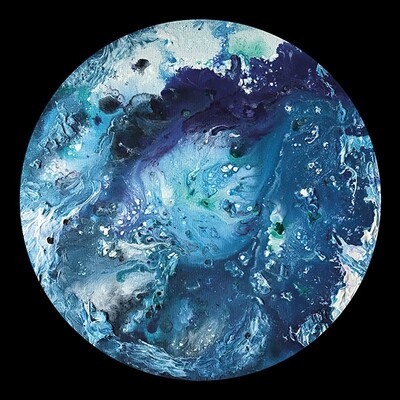 Decoupage Paper Napkins - Other - La Sorcas Blue Globe Earth (1 Sheet)