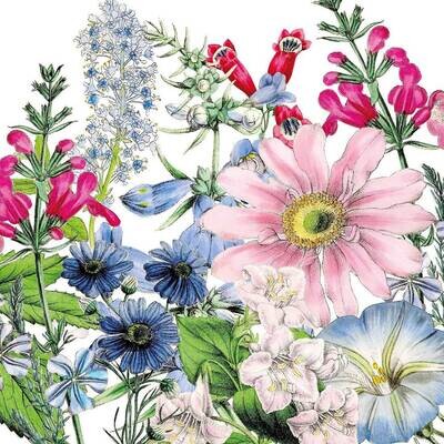 Decoupage Paper Napkins - Floral -  Floriculture (1 Sheet)