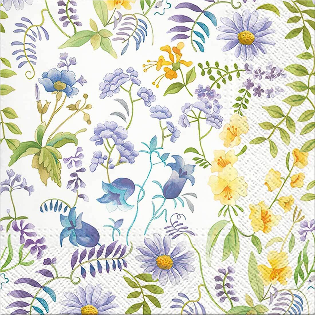 Decoupage Paper Napkins - Floral - Field Botany (1 Sheet)