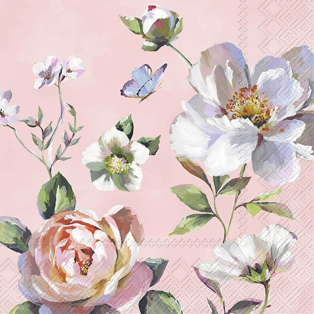 Decoupage Paper Napkins - Floral - Jonna Rose (1 Sheet) Out of Stock