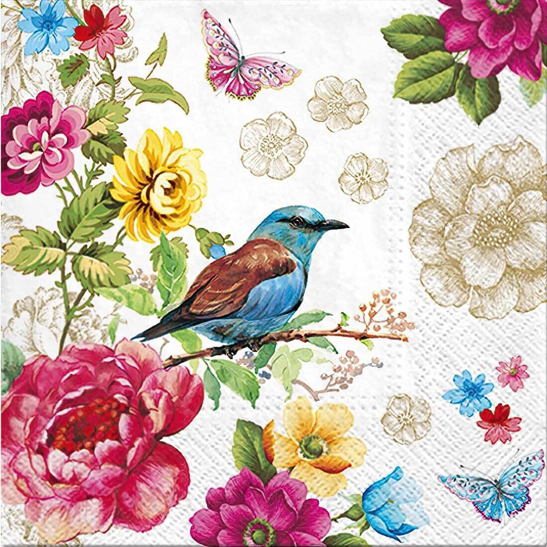 Decoupage Paper Napkins - Bird - Bird of Paradise (1 Sheet)