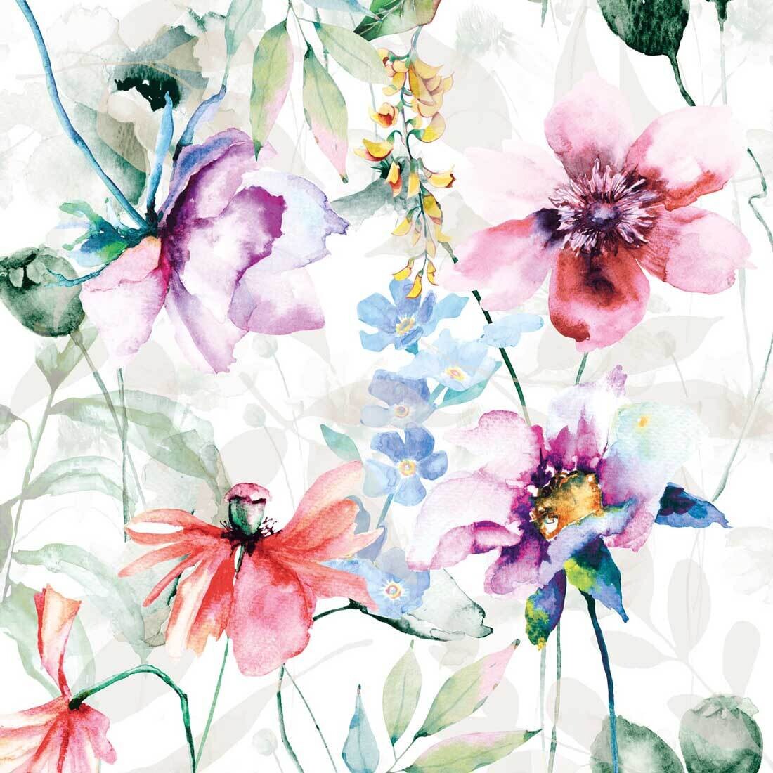 Decoupage Paper Napkins - Floral - Summer Scent (1 Sheet)