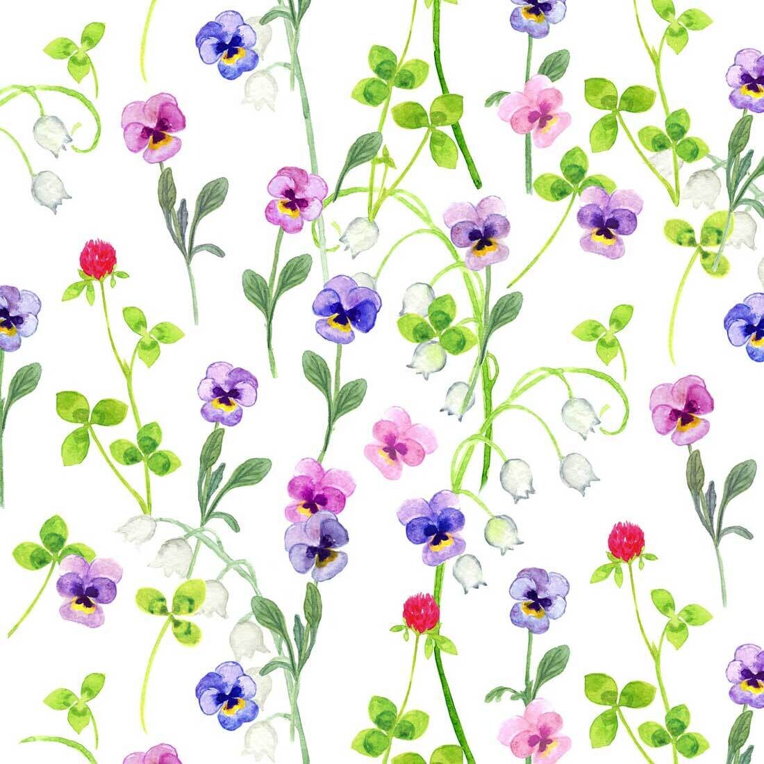 Decoupage Paper Napkins - Floral - Hello Spring (1 Sheet)
