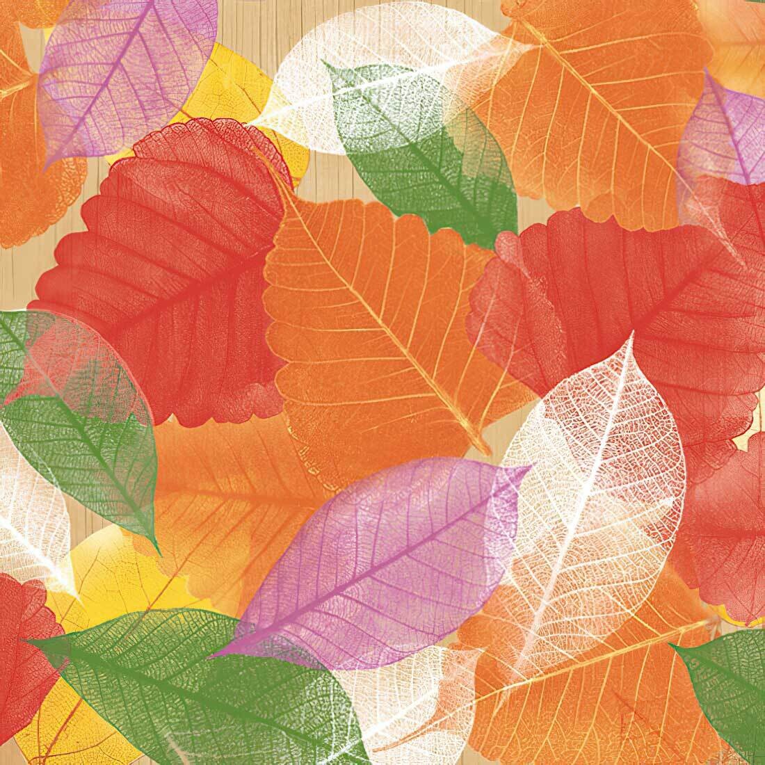 Decoupage Paper Napkins - Floral - Leaves (1 Sheet)