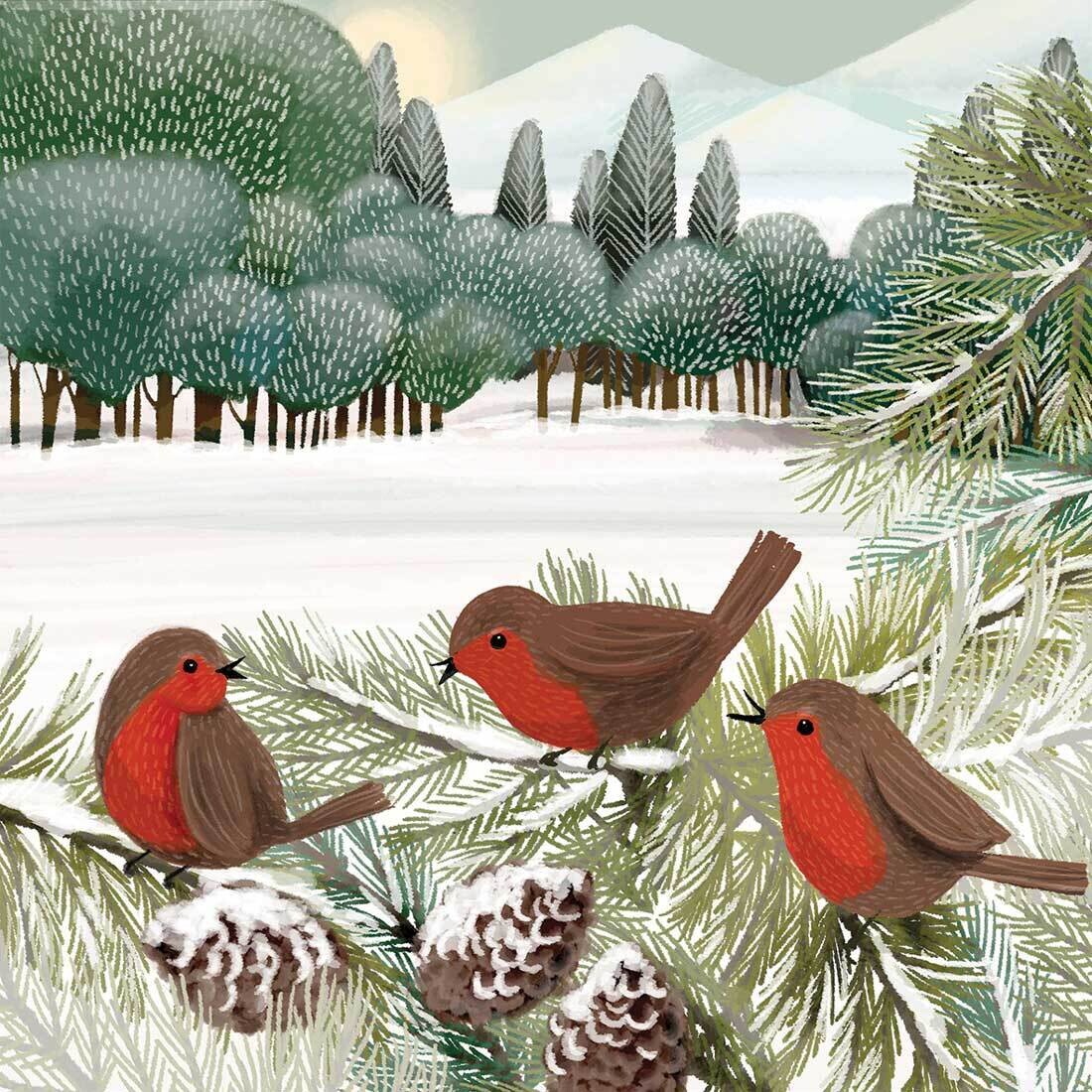 Decoupage Paper Napkins - Bird - Meadow Birds (1 Sheet)