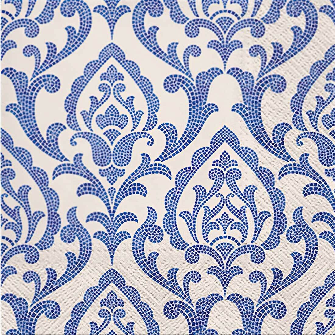 Decoupage Paper Napkins - Pattern - Portuguese Tiles (1 Sheet) Out of Stock