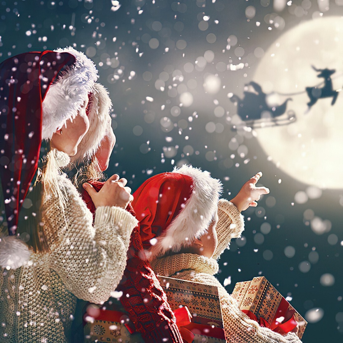 Decoupage Paper Napkins - Christmas/Xmas - There Is Santa (1 Sheet)