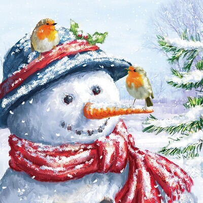 Decoupage Paper Napkins - Christmas/Xmas - Keeping Company (1 Sheet)