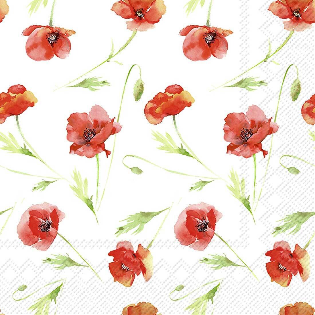 Decoupage Paper Napkins - Floral - Lena (1 Sheet)
