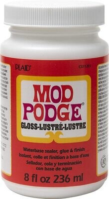 Mod Podge Plaid : Craft All-In-One Gloss Glue Set (8 ounce/236 ml)