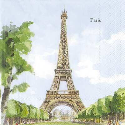 Decoupage Paper Napkins - Outdoor/Scenic - Paris (1 Sheet)