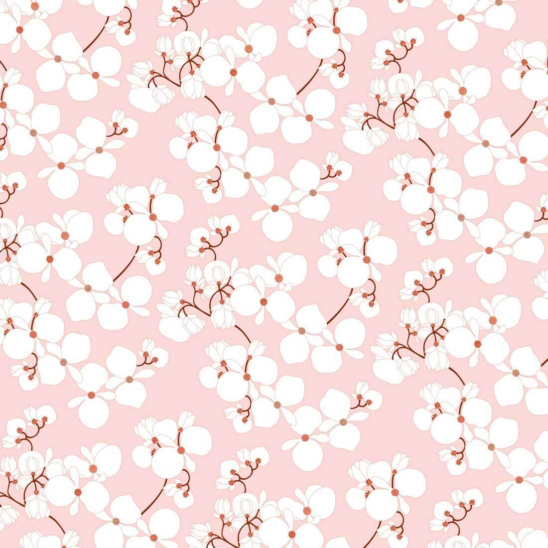 Decoupage Paper Napkins - Floral - Bridget Cherry (1 Sheet)