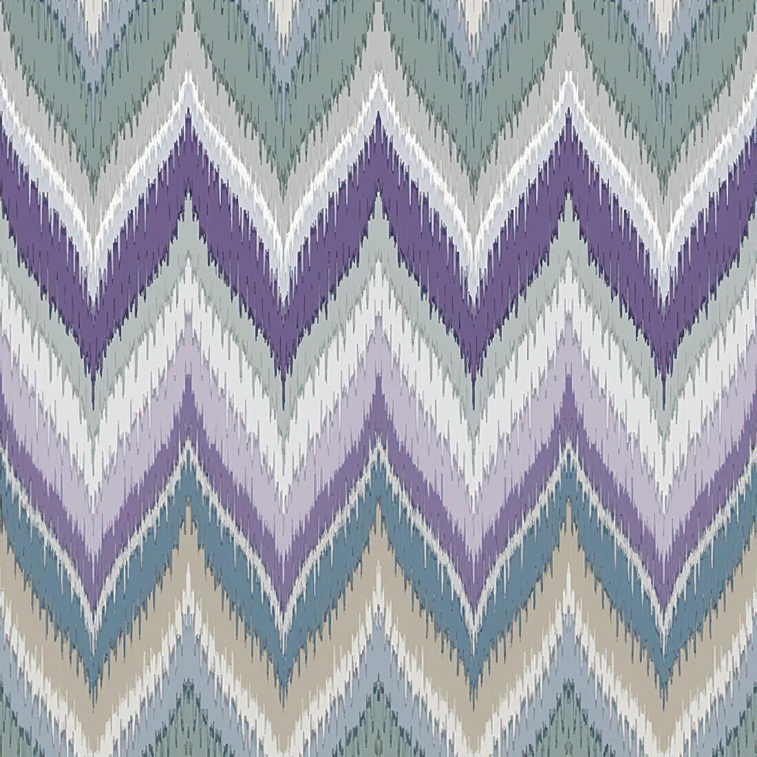 Decoupage Paper Napkins - Pattern - Zig-Zag Blue (1 Sheet)