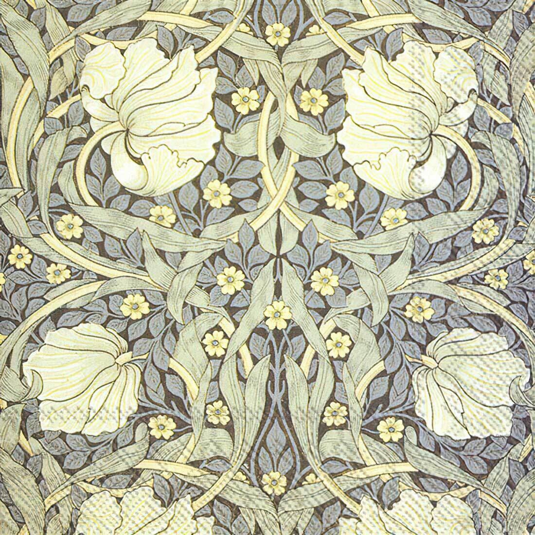 Decoupage Paper Napkins - Floral - Pimpernel V&A (1 Sheet)