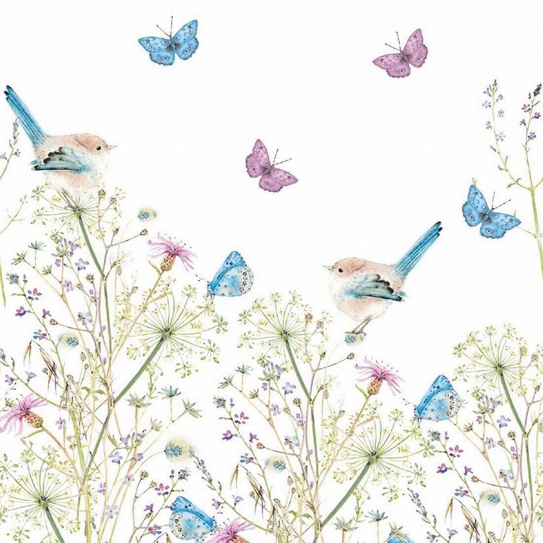 Decoupage Paper Napkins - Butterflies - Sweet Spring