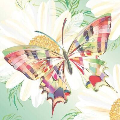 Decoupage Paper Napkins - Butterflies - Echo Butterfly (1 Sheet)