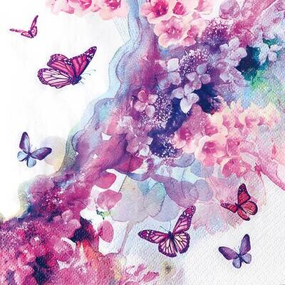 Decoupage Paper Napkins - Butterflies - Dreamer (1 Sheet)