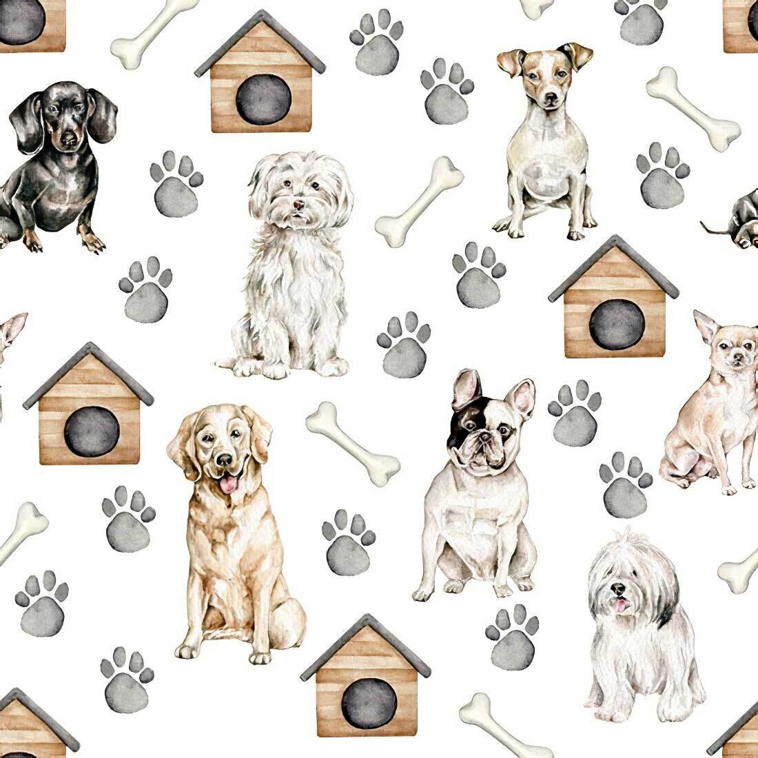 Decoupage Paper Napkins - Animals - Pet Dogs