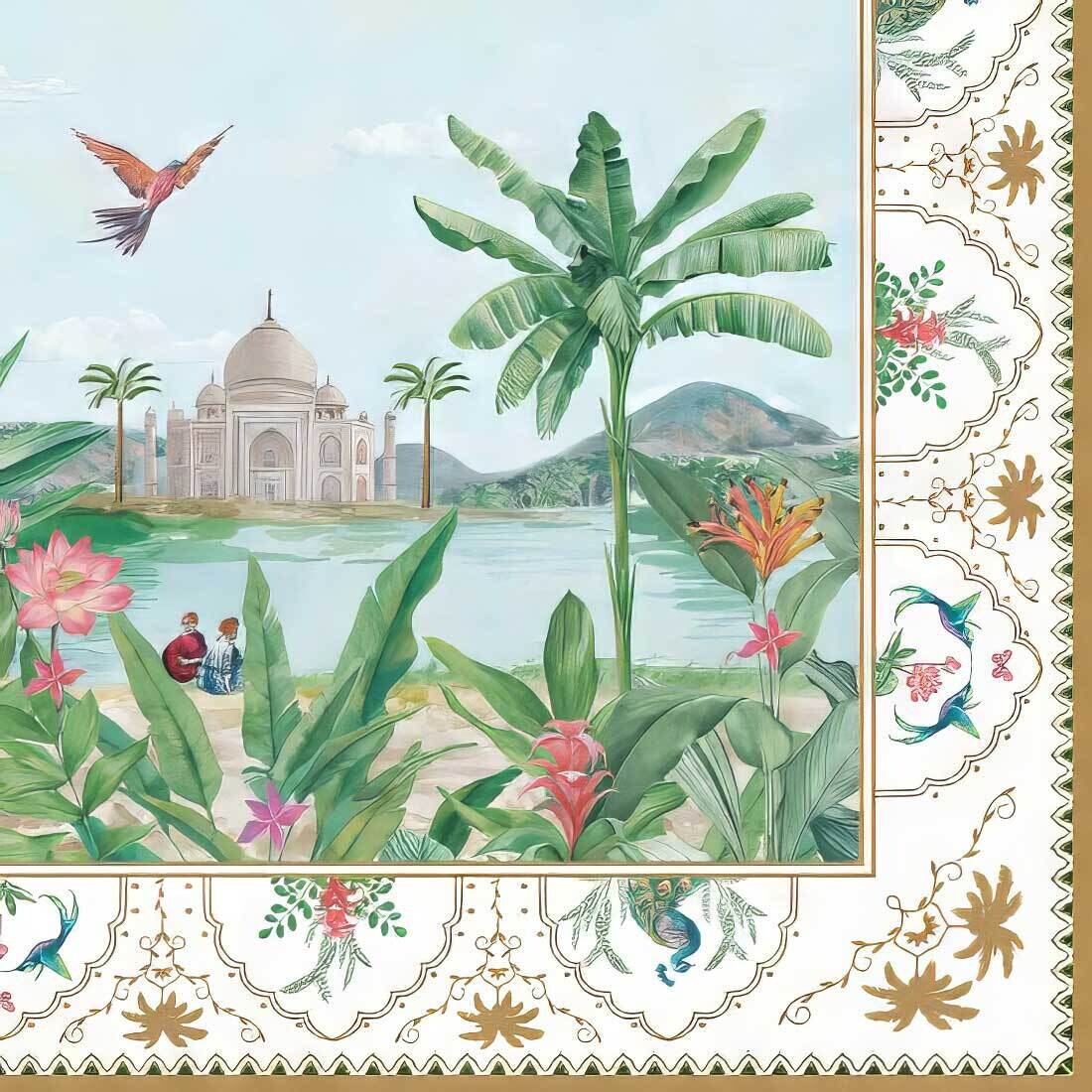 Decoupage Paper Napkins - Outdoor/Scenic - Taj Mahal (1 Sheet) Out of Stock