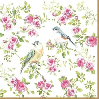 Decoupage Paper Napkins - Bird - Spring Time