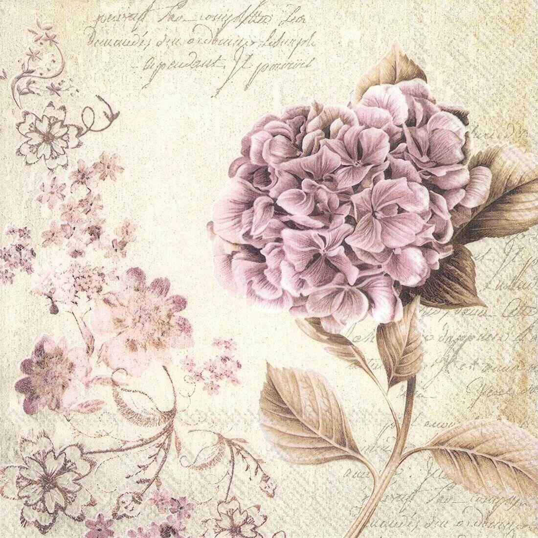 Decoupage Paper Napkins - Floral - Heloise linen