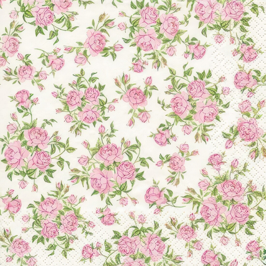 Decoupage Paper Napkins - Floral - Little Roses