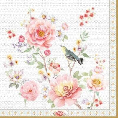 Decoupage Paper Napkins - Floral - A Day in the Garden
