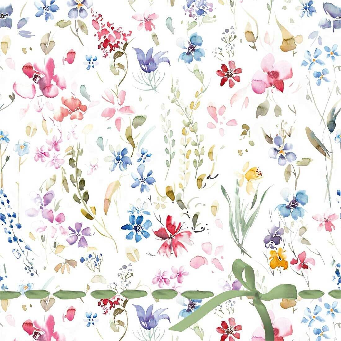 Decoupage Paper Napkins - Floral - Petits Fleurs Multicolore