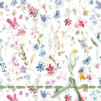 Decoupage Paper Napkins - Floral - Petits Fleurs Multicolore