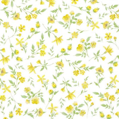 Decoupage Paper Napkins - Floral - Happy Flowers Yellow

Add a touch of elegance and charm to your next craft project with this beautiful decoupage paper napkin. Featuring a delicate pattern of yellow flowers with lush green leaves set against a crisp white background, this napkin exudes a sense of fresh, floral beauty. Perfect for spring and summer gatherings, DIY crafts, or decorative purposes, the intricate floral design and vibrant colors will bring a delightful, natural feel to any setting. Ideal for decoupage enthusiasts, this napkin is a wonderful choice for adding a touch of nature-inspired artistry to your creations.