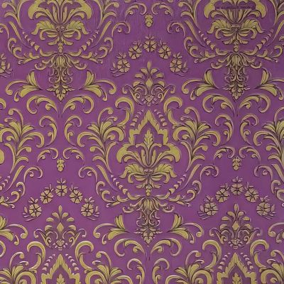 Decoupage Paper Napkins - Pattern - Baroque Ornament Purple

This decoupage paper napkin features an elegant and intricate Baroque-style design in a gold and Purple color scheme. The symmetrical pattern showcases ornate floral and scroll motifs, exuding sophistication and timeless charm. The delicate detailing adds a luxurious touch, making it perfect for crafting.
