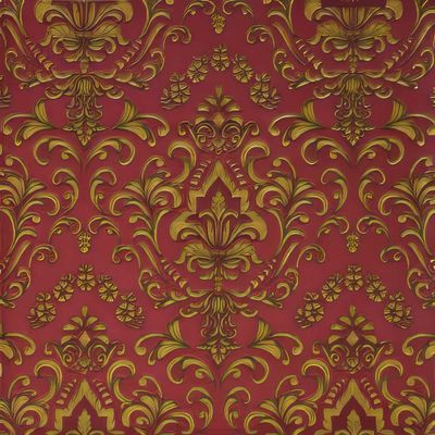 Decoupage Paper Napkins - Pattern - Baroque Ornament Bordeaux

This decoupage paper napkin features an elegant and intricate Baroque-style design in a gold and maroon color scheme. The symmetrical pattern showcases ornate floral and scroll motifs, exuding sophistication and timeless charm. The delicate detailing adds a luxurious touch, making it perfect for crafting.