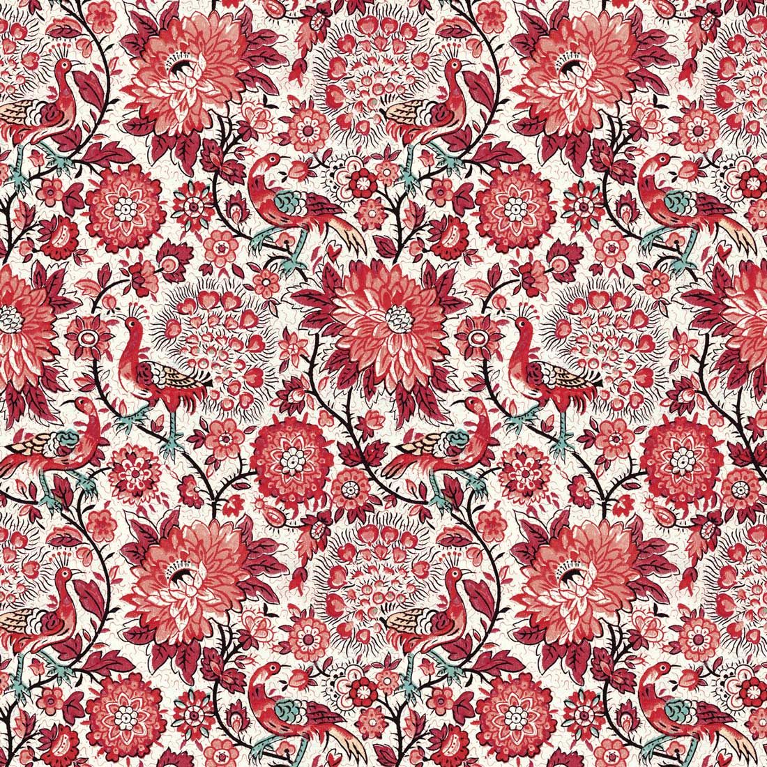 Decoupage Paper Napkins - Bird - Pavone Rosso

Add a touch of timeless charm to your crafts with this beautifully detailed Pavone Rosso decoupage paper napkin. Featuring an intricate vintage design of blooming florals and elegant peacocks in rich shades of red, coral, and soft greens, this pattern evokes the beauty of traditional textile prints. Ideal for decoupage, scrapbooking, mixed media, or upcycling furniture and home décor, it offers a luxurious look with a classic European flair. The repeating design ensures seamless coverage on larger surfaces
