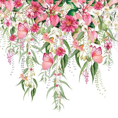 Decoupage Paper Napkins - Floral - Tiziana