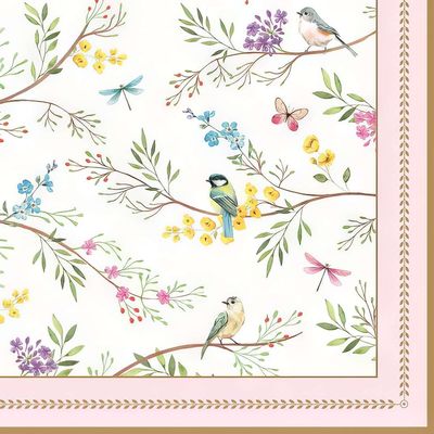 Decoupage Paper Napkins - Bird - Birds Melody (1 Sheet)
