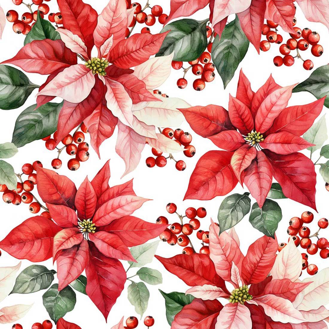 Decoupage Paper Napkins - Floral - Julestjerne White (1 Sheet)