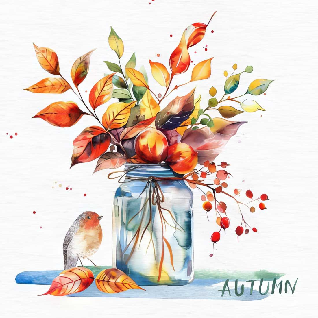 Decoupage Paper Napkins - Floral - Ramo De Otono (1 Sheet)