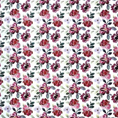 Decoupage Paper Napkins - Floral - Lilac Floral Pattern (1 Sheet)