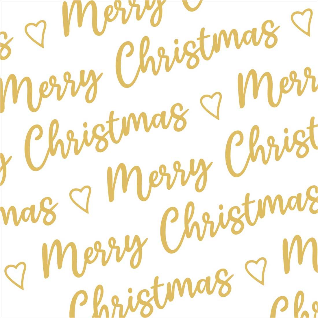 Decoupage Paper Napkins - Christmas/Xmas - Christmas Allover (1 Sheet)